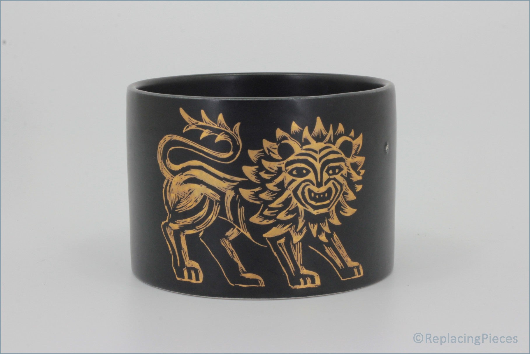 Portmeirion - Gold Lion - Sugar Bowl