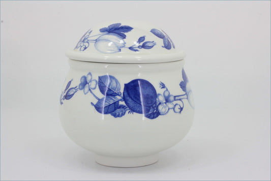Portmeirion - Harvest Blue - Lidded Sugar Bowl (Round)