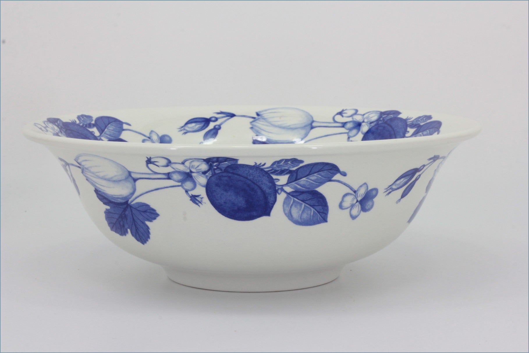Portmeirion - Harvest Blue - 11 1/8" Salad Bowl