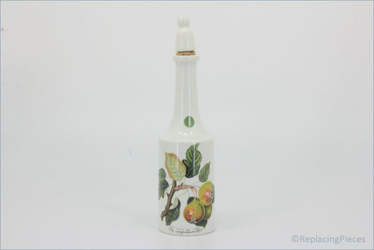 Portmeirion - Pomona - Oil Bottle (The Teignton Squash Pear) - Decorative bottle with botanical design on a white background