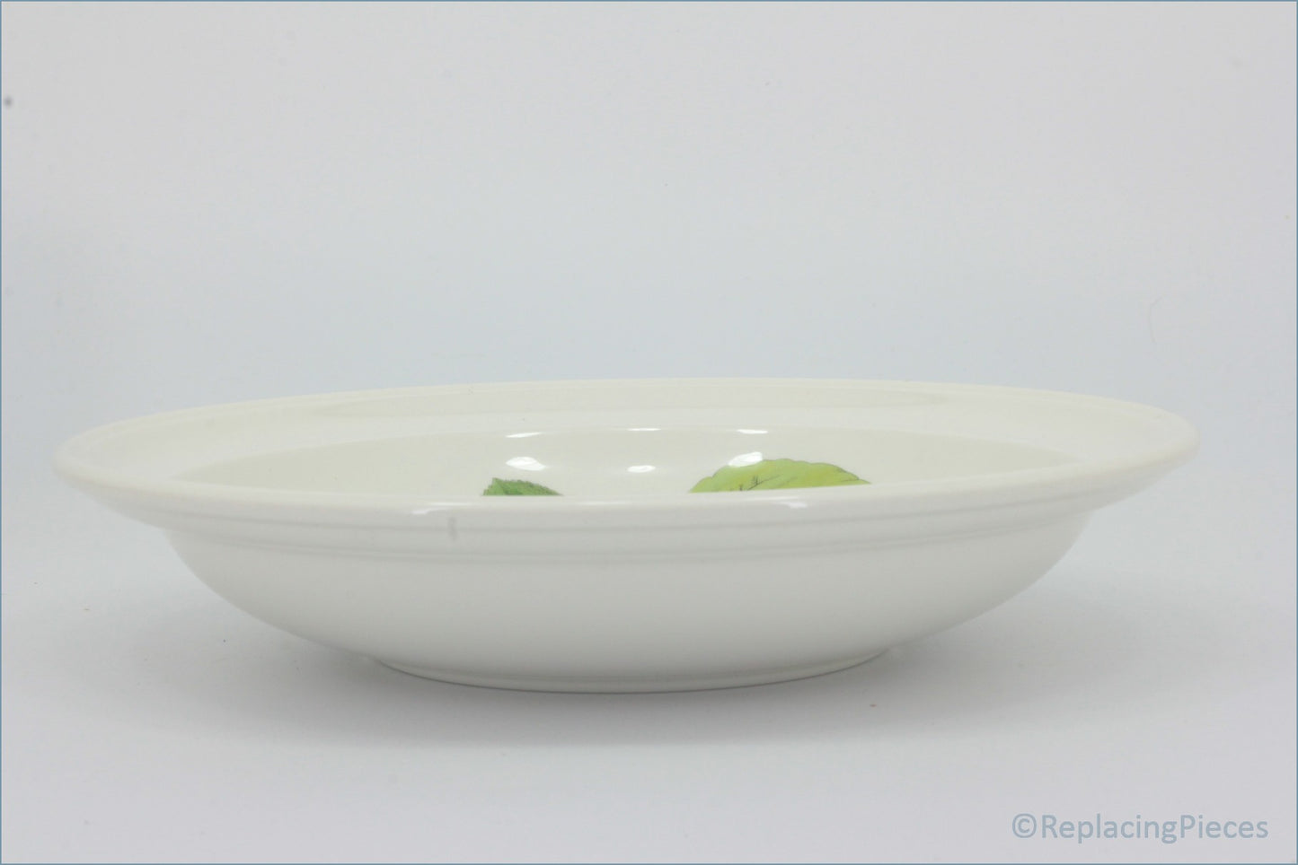 Portmeirion - Pomona - 8 5/8" Rimmed Bowl (The Late Duke Cherry - Plain Rim)