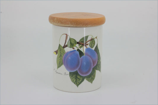 Portmeirion - Pomona - 4 5/8" Tall Storage Jar (L'Imperatrice Plum - no seal)