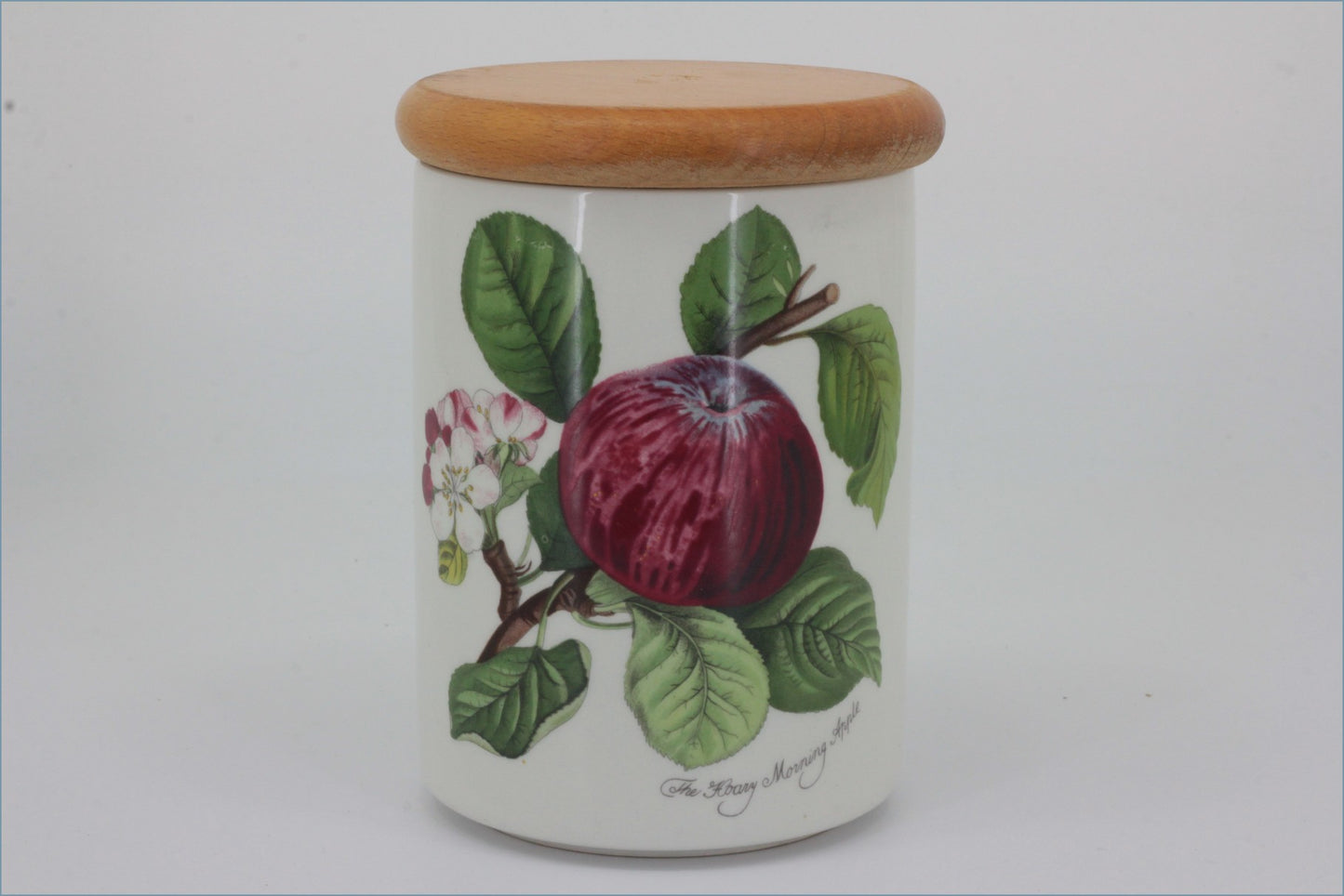 Portmeirion - Pomona - 5 1/2" Tall Storage Jar (Hoary Morning Apple - no seal)