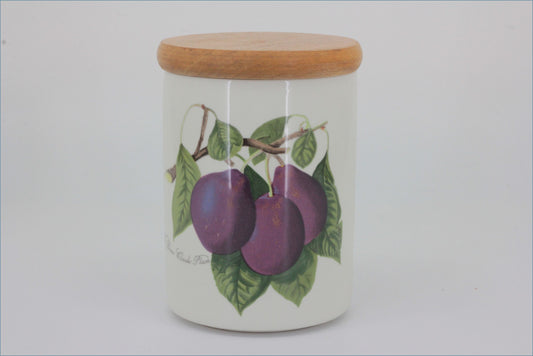 Portmeirion - Pomona - 5 1/2" Tall Storage Jar (Reine Claude Plum - no seal)