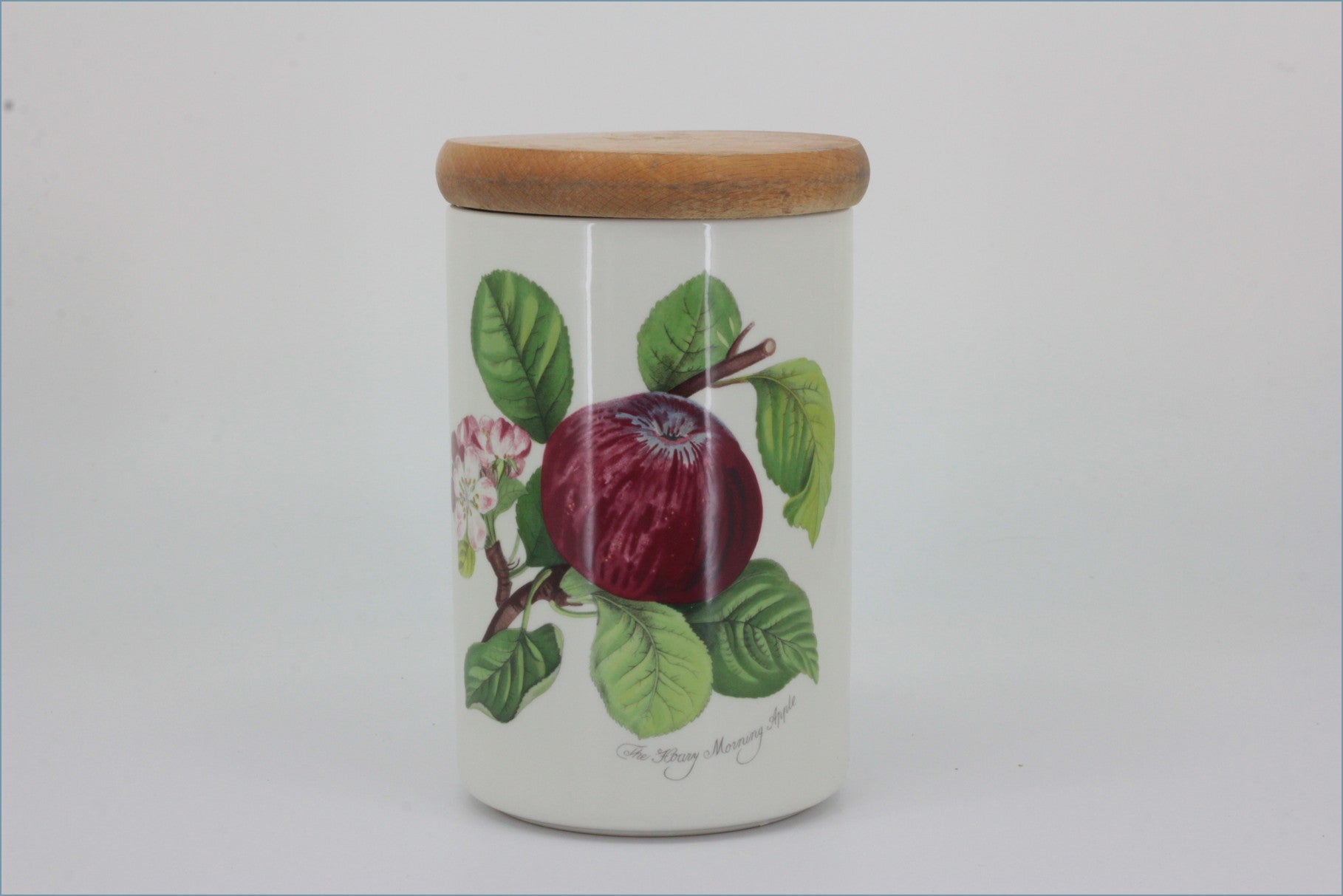 Portmeirion - Pomona - 7" Tall Storage Jar (Hoary Morning Apple - no seal)