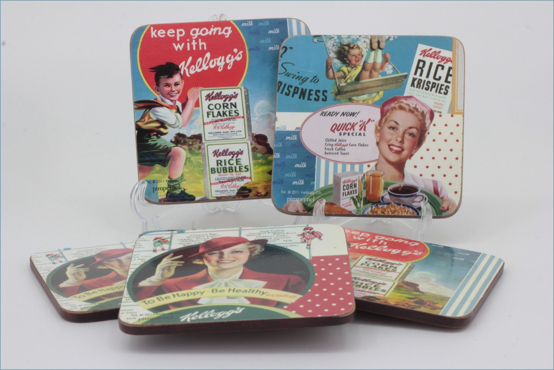 Portmeirion - Vintage Kelloggs - Set of 6 Coasters