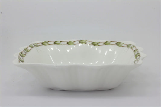Queens - Hookers Fruit - 5" Square Scalloped Dish