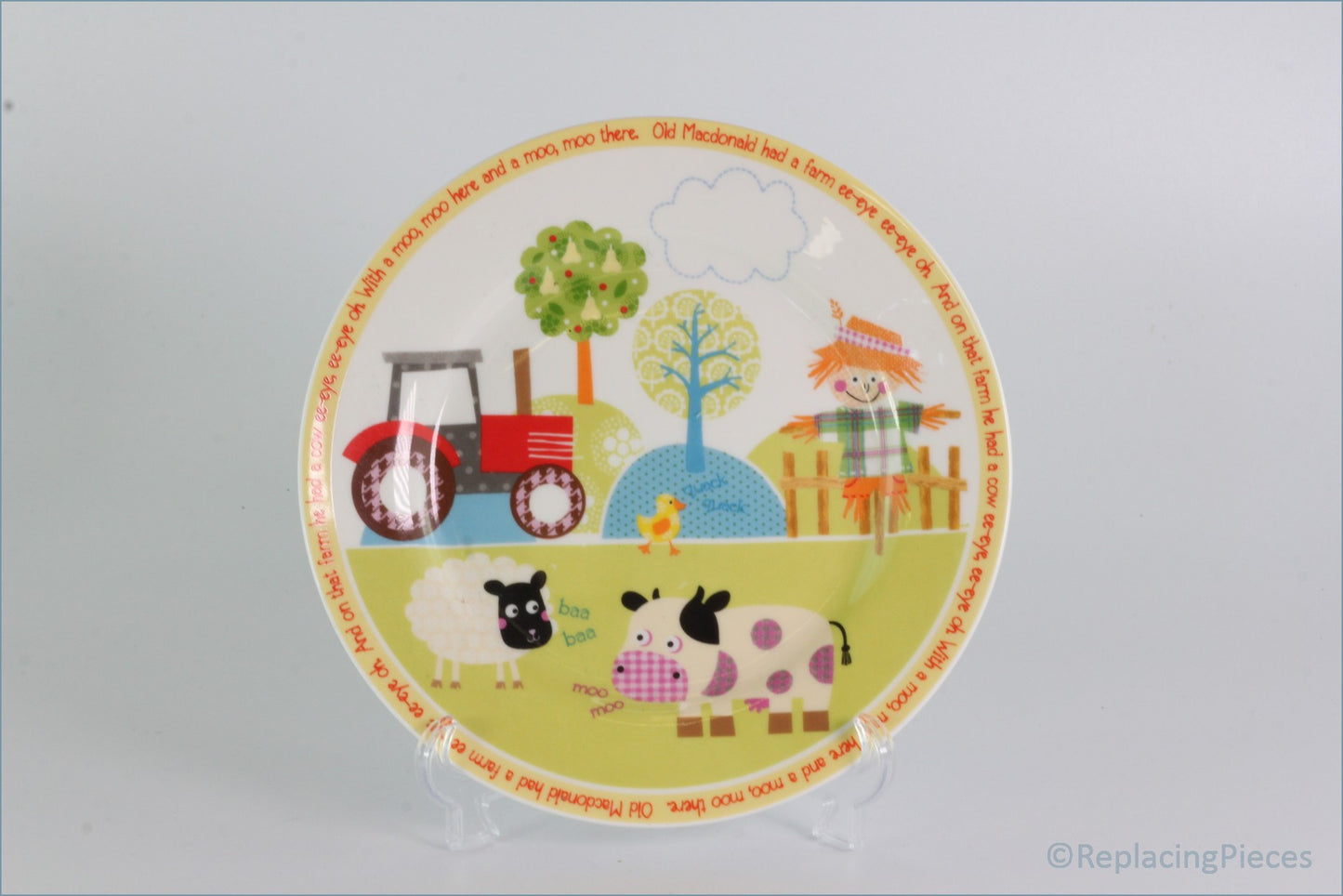 Queens - Old Macdonalds Farm - 6 7/8" Side Plate