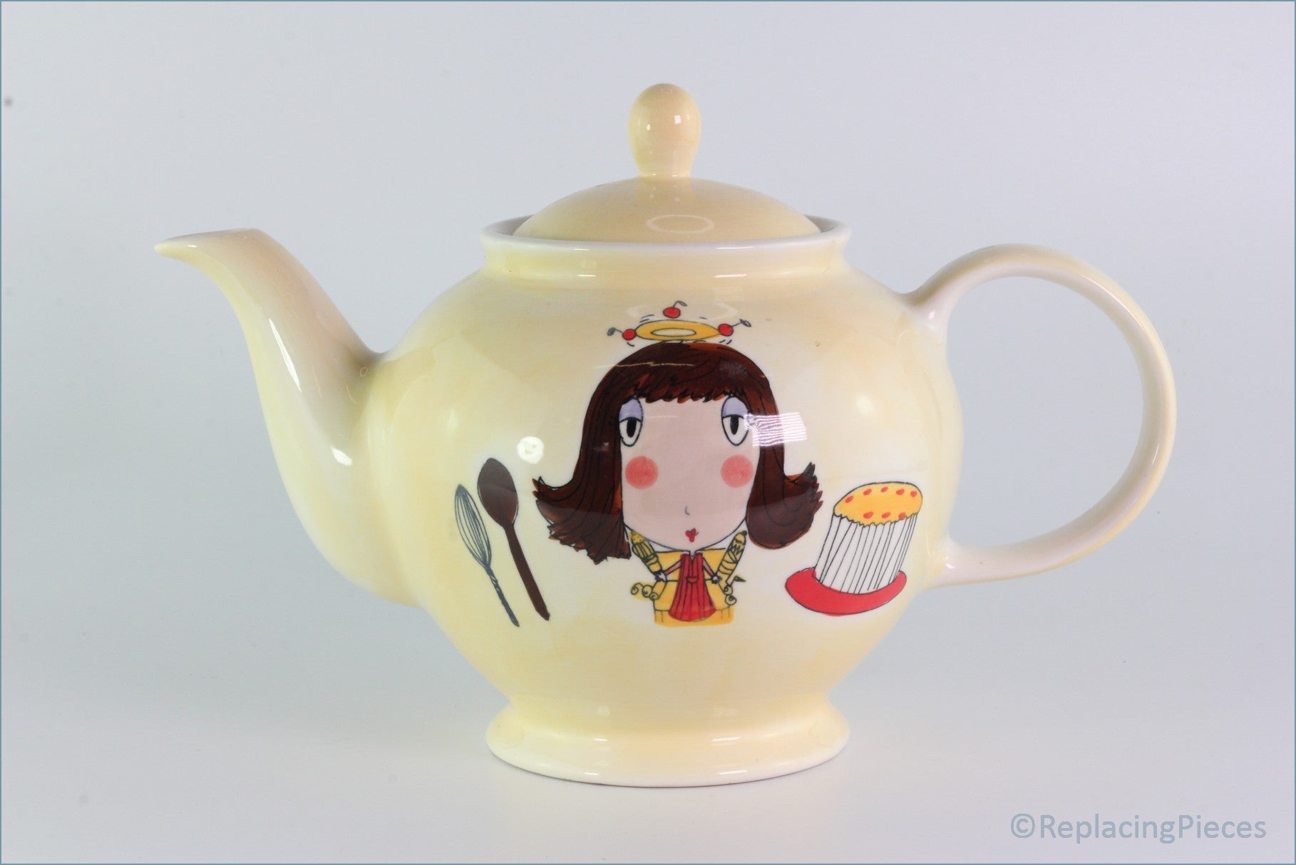 RPW269 - Whittards - Teapot - Domestic Goddess