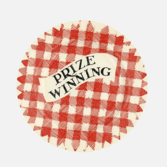 Emma Bridgewater - Red Gingham Prize Winning - 6 1/2" Side Plate