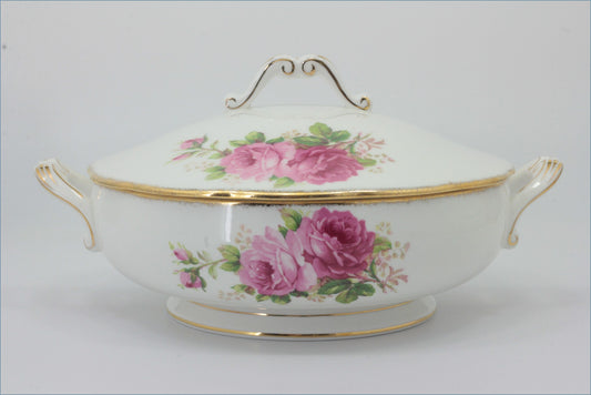 Royal Albert - American Beauty - Lidded Vegetable Dish