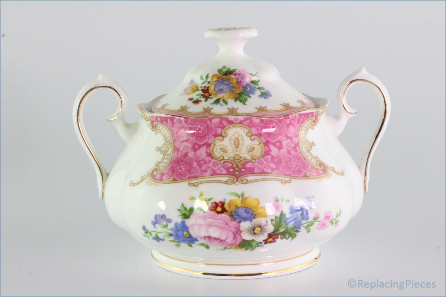 Royal Albert - Lady Carlyle - Lidded Sugar Bowl