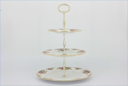 Royal Albert - Old Country Roses - 3 Tier Cake Stand 
