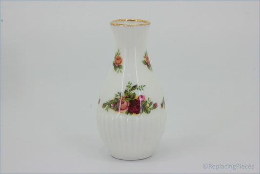 Royal Albert - Old Country Roses - 4 1/4" Tall Bulbous Vase 