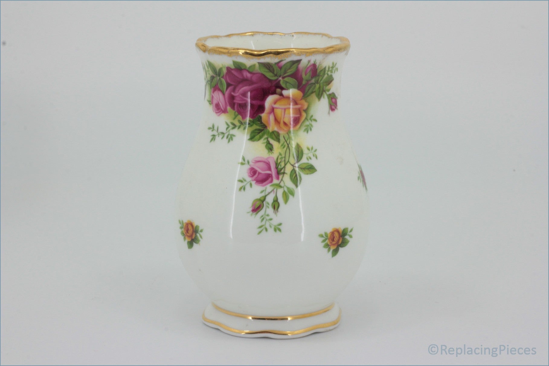 Royal Albert - Old Country Roses - 5" Tall Bulbous Vase 