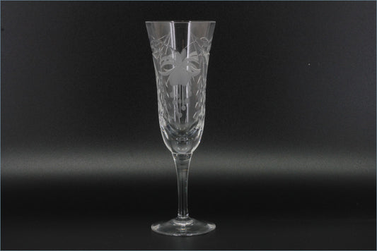 Royal Brierley - Fuschia - Champagne Flute