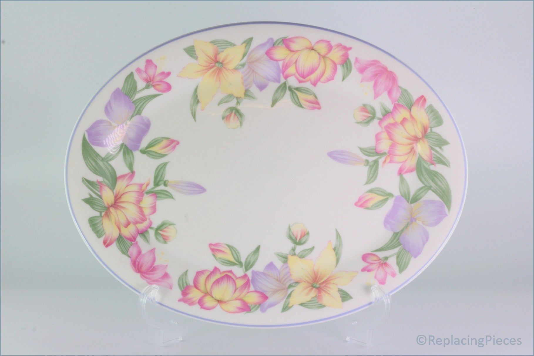 Royal Doulton - Blooms - 13 1/2" Oval Platter