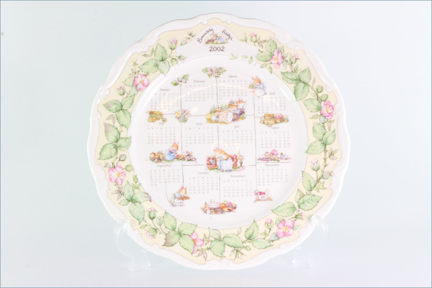 Royal Doulton - Brambly Hedge - 2002 Calendar Plate