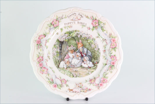 Royal Doulton - Brambly Hedge - Poppy's Babies - 8" Plate