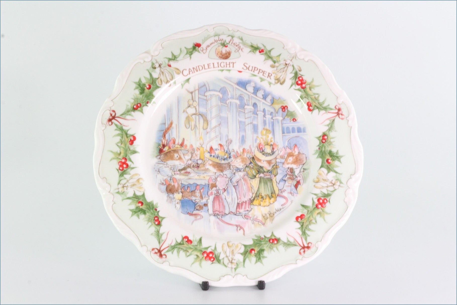 Royal Doulton - Brambly Hedge - Candlelight Supper - 8" Plate