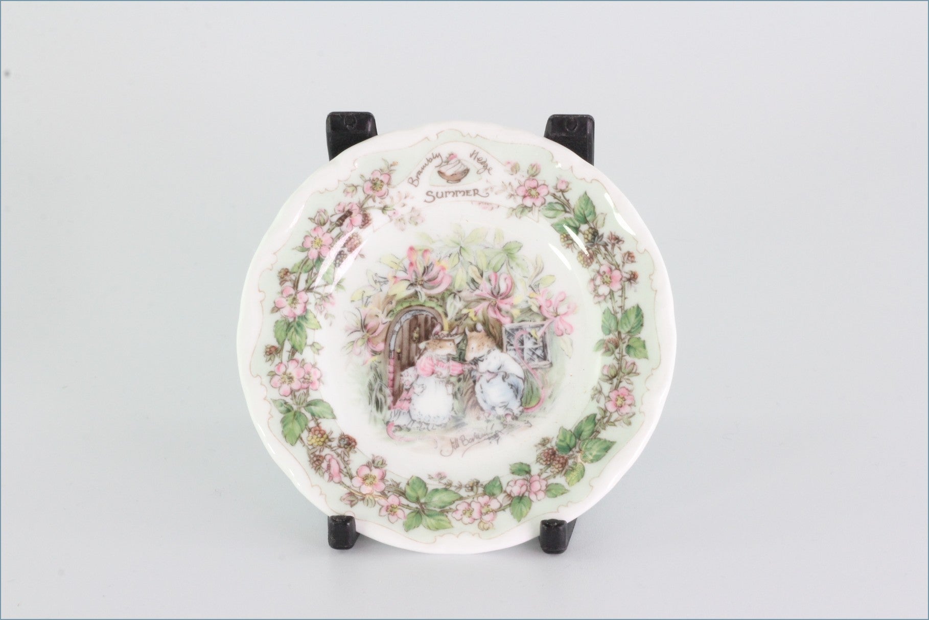 Royal Doulton Brambly Hedge Miniature Tea Set Plate (Summer