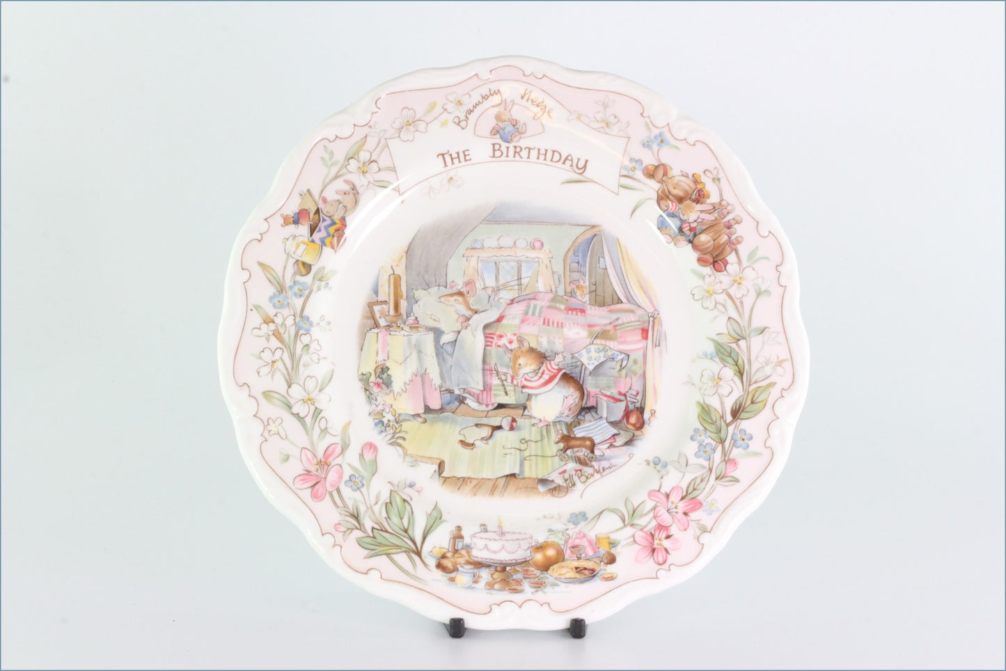 Royal Doulton - Brambly Hedge - The Birthday - 8" Plate