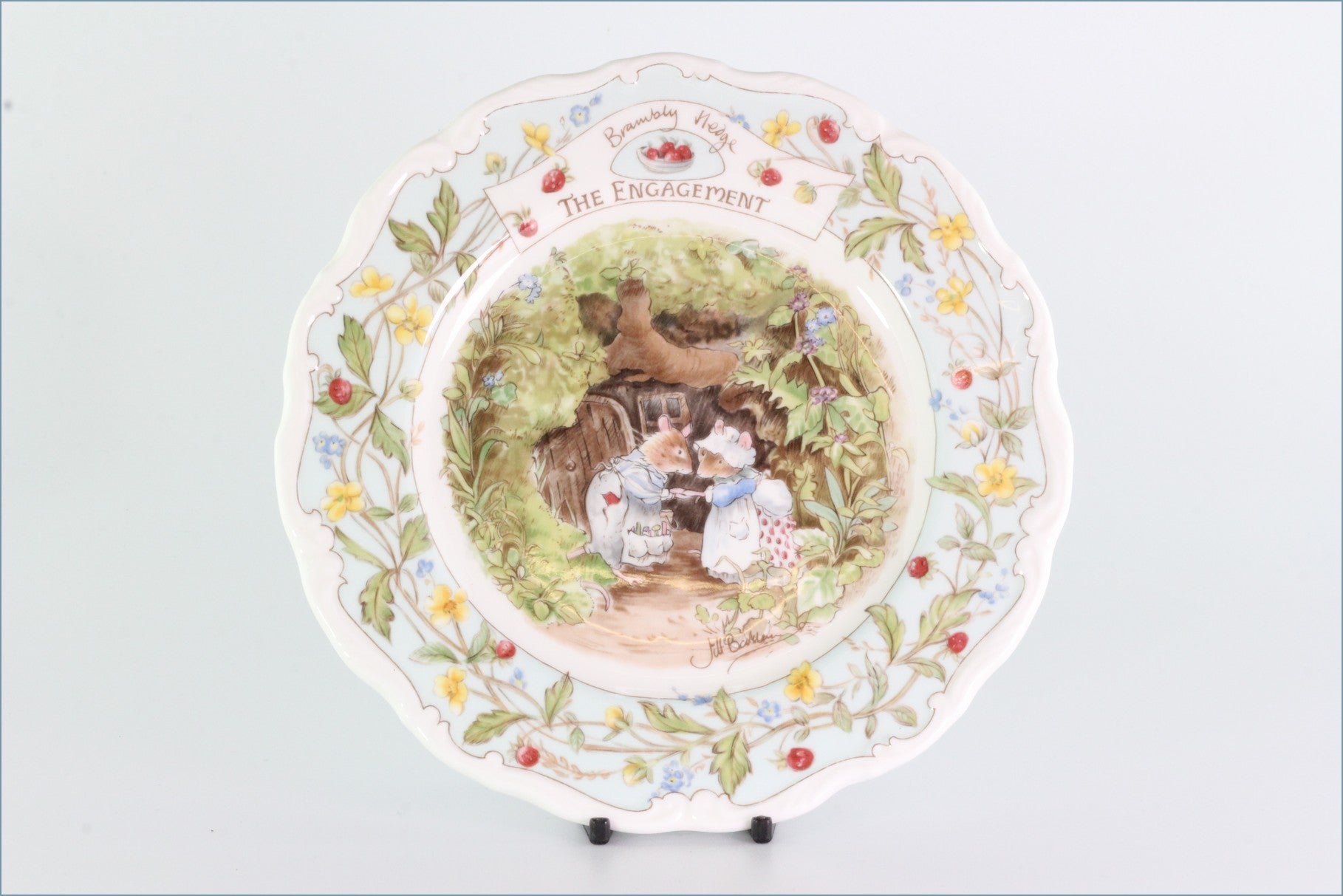 Royal Doulton - Brambly Hedge - The Engagement - 8" Plate