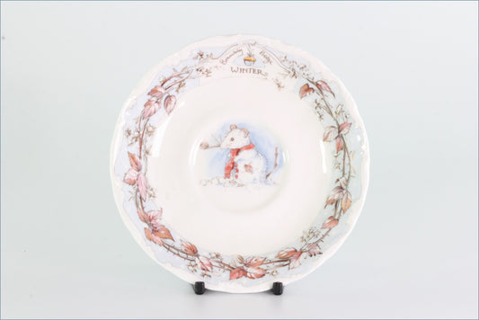 Royal Doulton - Brambly Hedge - Tea Saucer (Winter)