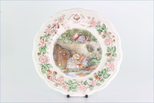 Royal Doulton - Brambly Hedge - Year 1997 - 8" Plate