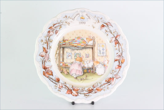 Royal Doulton - Brambly Hedge - Year 1999 - 8" Plate