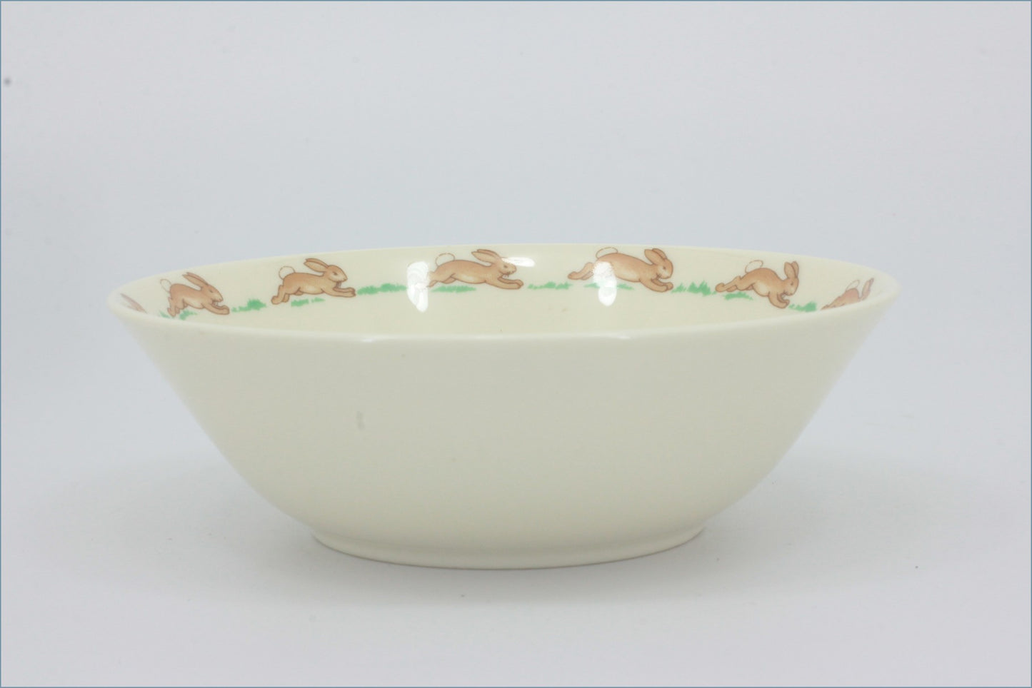 Royal Doulton - Bunnykins - Cereal Bowl (Wheelbarrow)