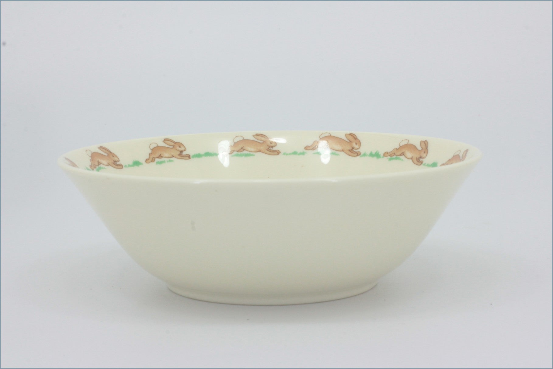 Royal Doulton - Bunnykins - Cereal Bowl (Wheelbarrow)