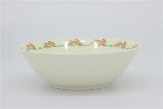 Royal Doulton - Bunnykins - Cereal Bowl (Wheelbarrow)