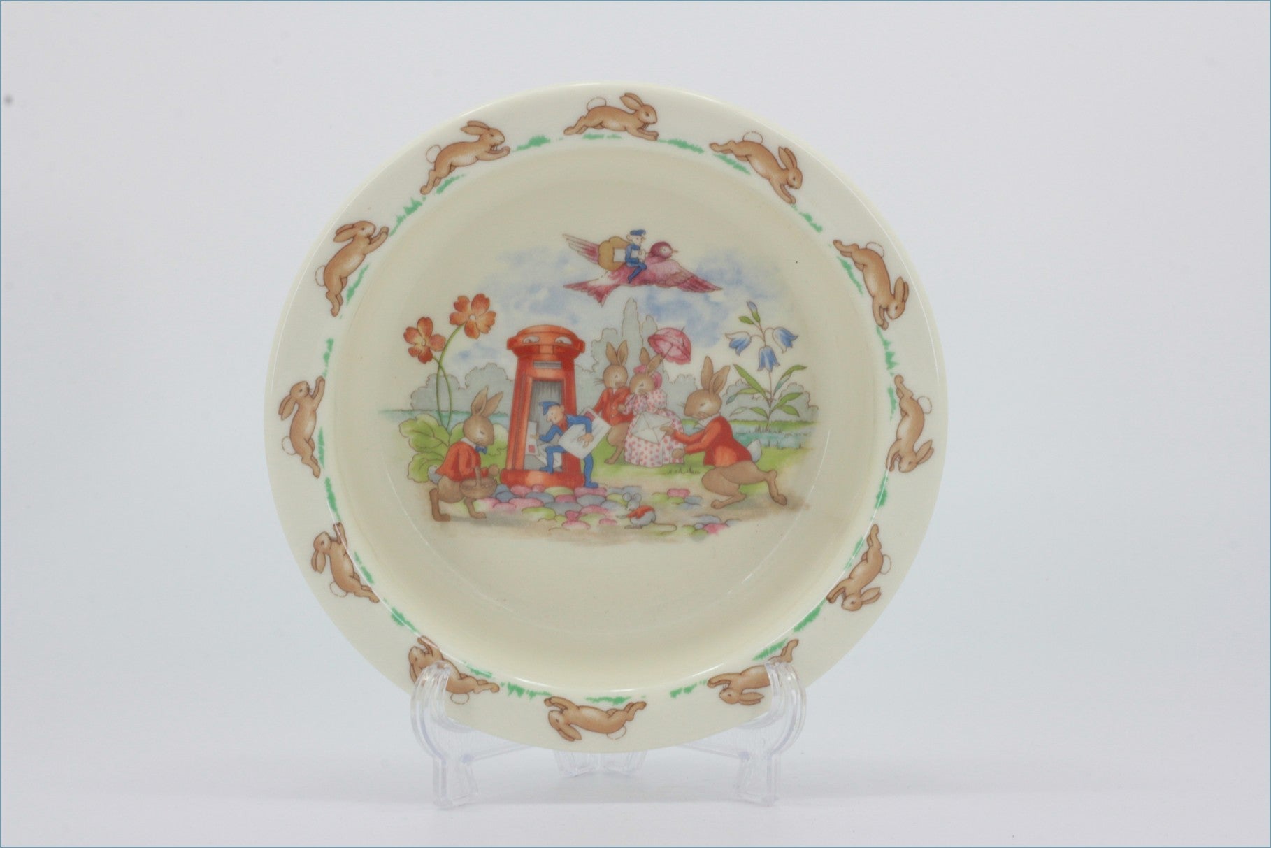 Royal Doulton - Bunnykins - Porringer (Posting A Letter)