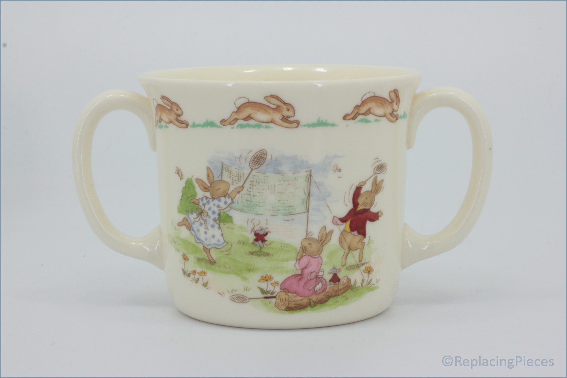 Royal Doulton - Bunnykins - 2 Handled Mug (Tennis)