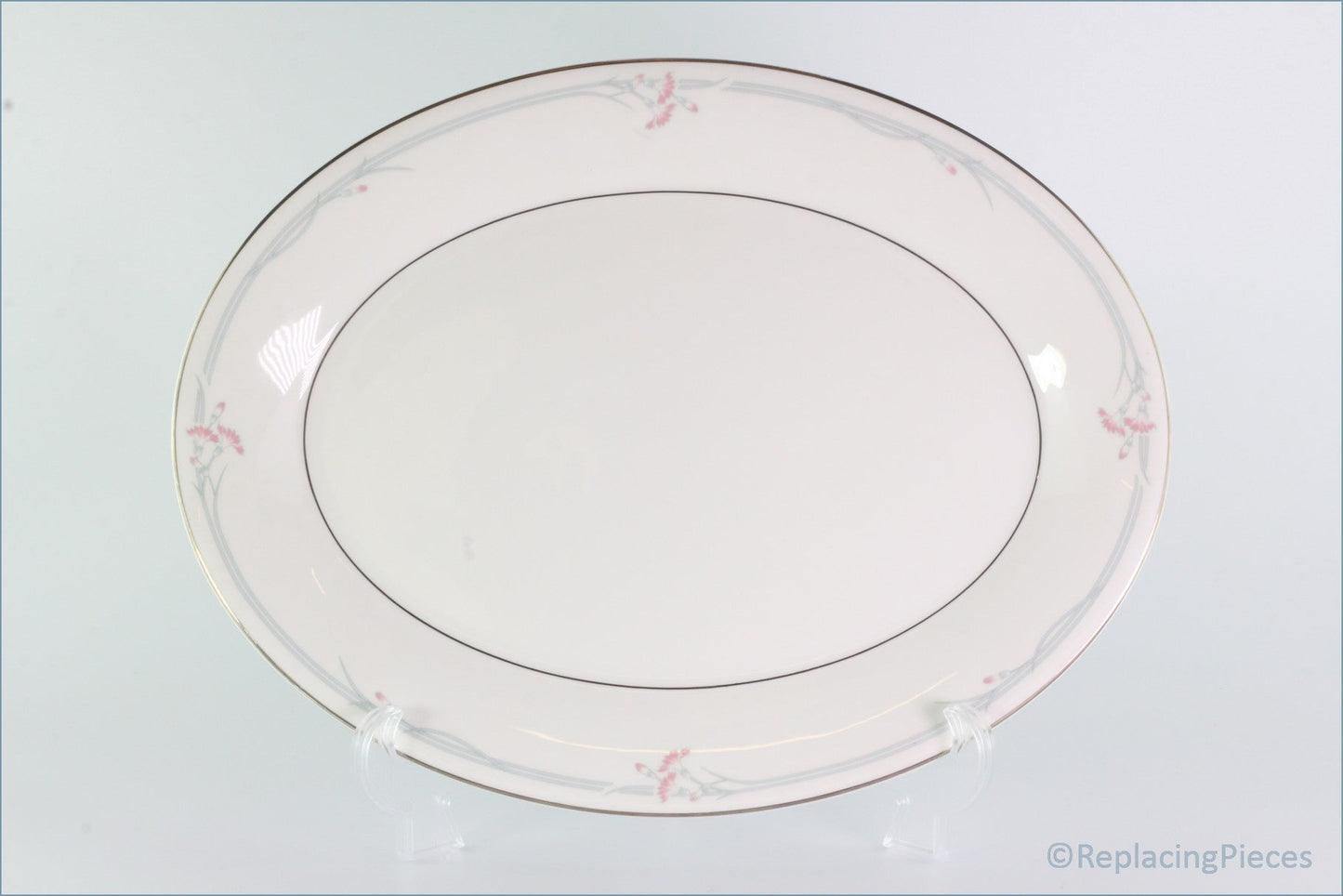 Royal Doulton - Carnation (H5084) - 13 1/2" Oval Platter