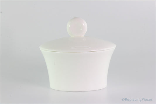 Royal Doulton - Fusion (White) - Lidded Sugar Bowl