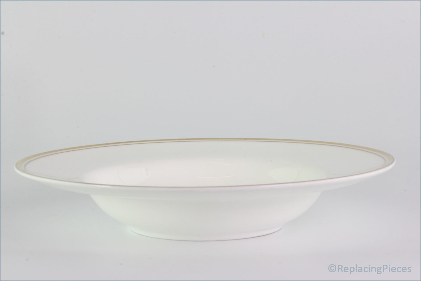 Royal Doulton - Gold Concord (H5049) - 8 1/8" Rimmed Bowl