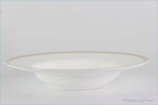 Royal Doulton - Gold Concord (H5049) - 8 1/8" Rimmed Bowl