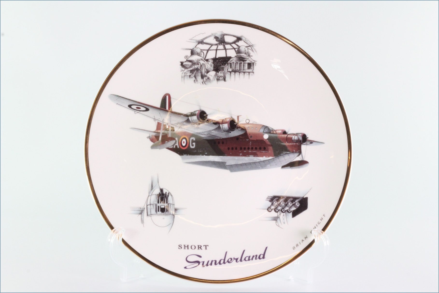 Royal Doulton - Legends Of The Sky - The Short Sunderland (no.4)