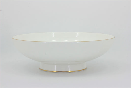 Royal Doulton - Symmetry Gold - 8 7/8" Footed Serving Bowl