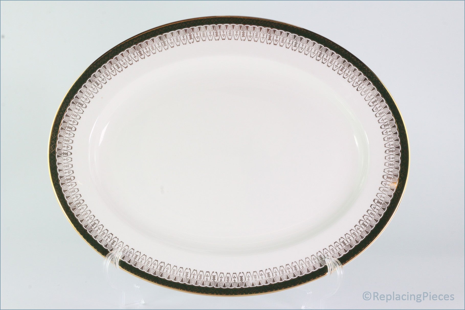 Royal Grafton - Majestic Green - 13 1/4" Oval Platter