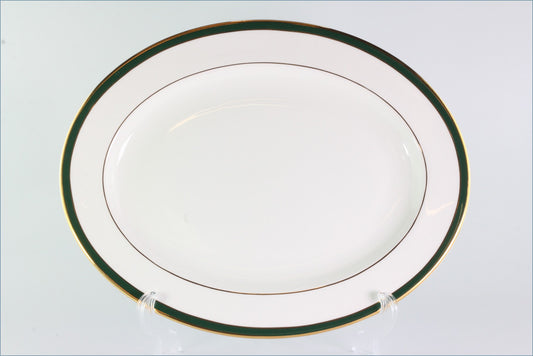 Royal Grafton - Warwick (Green) - 13 1/4" Oval Platter
