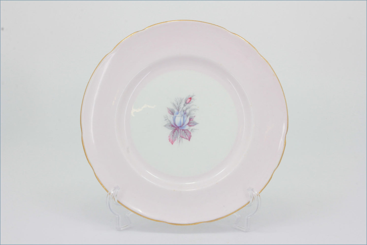 Royal Standard - Floral Harlequin - 6 1/4" Side Plate (Pink)