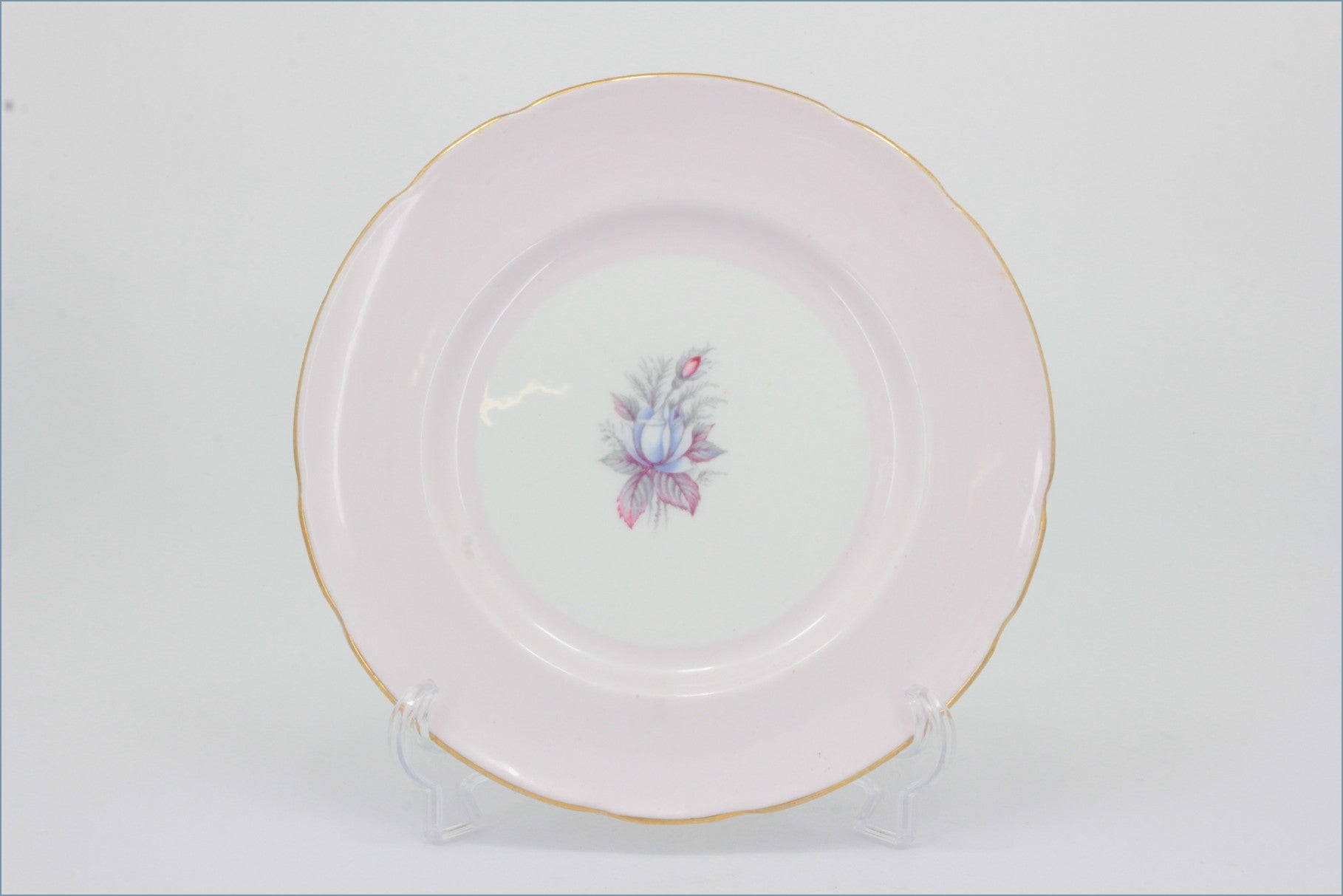 Royal Standard - Floral Harlequin - 6 1/4" Side Plate (Pink)