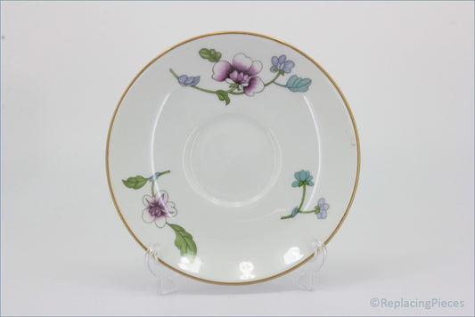 Royal Worcester - Astley (Gold Edge) - Breakfast Cup Saucer