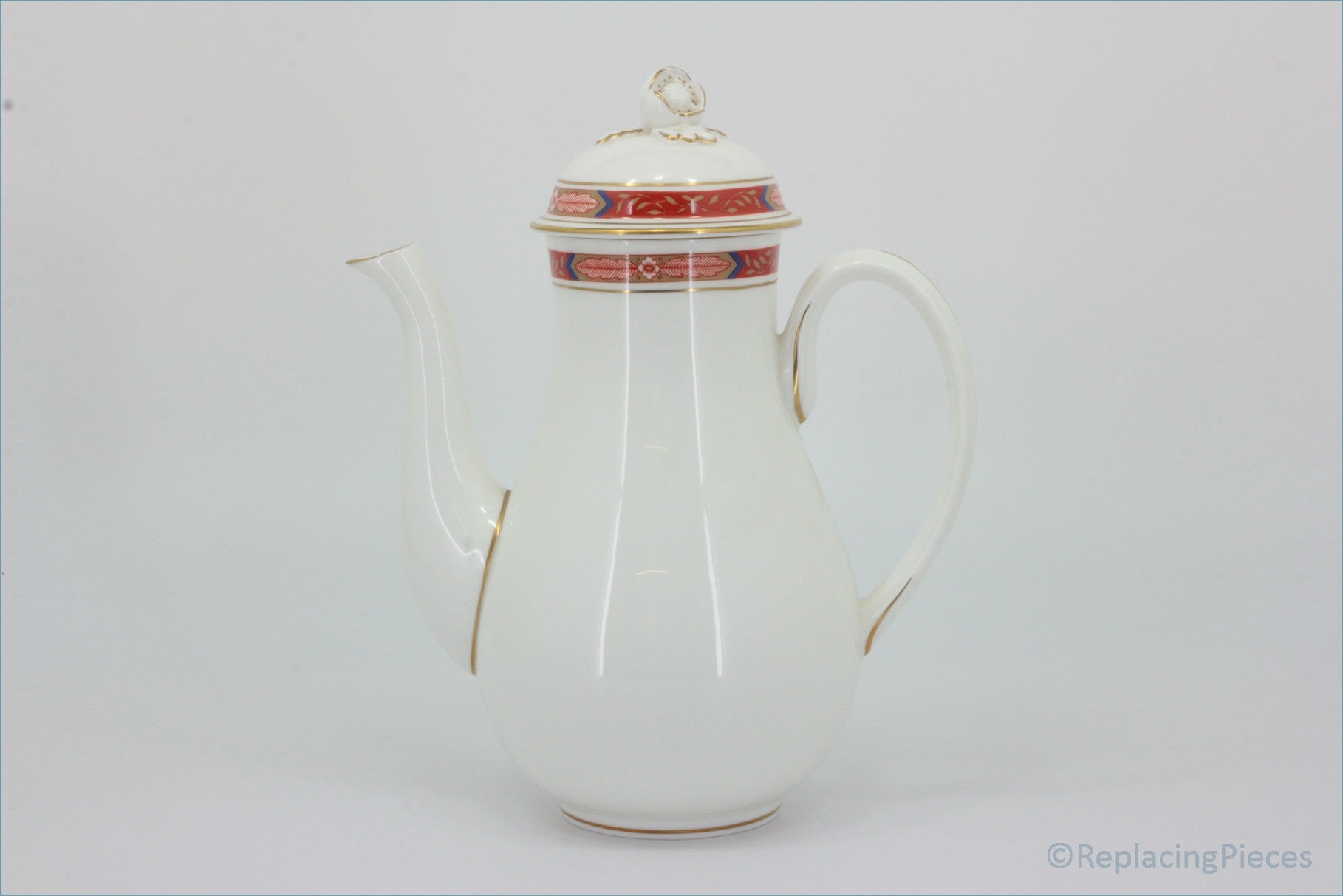 Royal Worcester - Beaufort Red - Coffee Pot