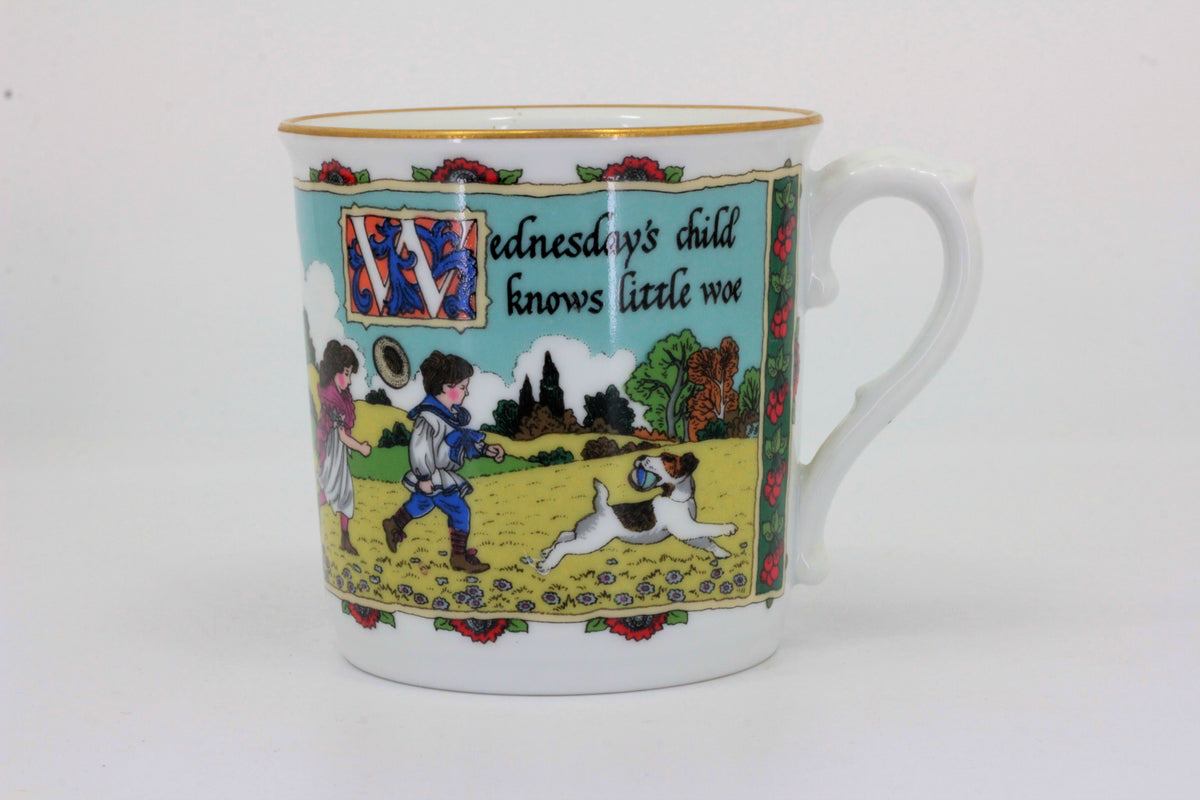 Royal Worcester - Birthday Days - Mug (Wednesday)