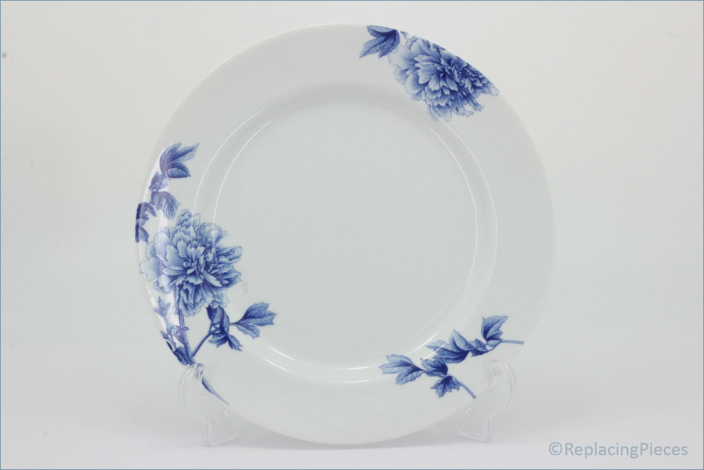 Royal Worcester - Blue Peony - Dinner Plate 