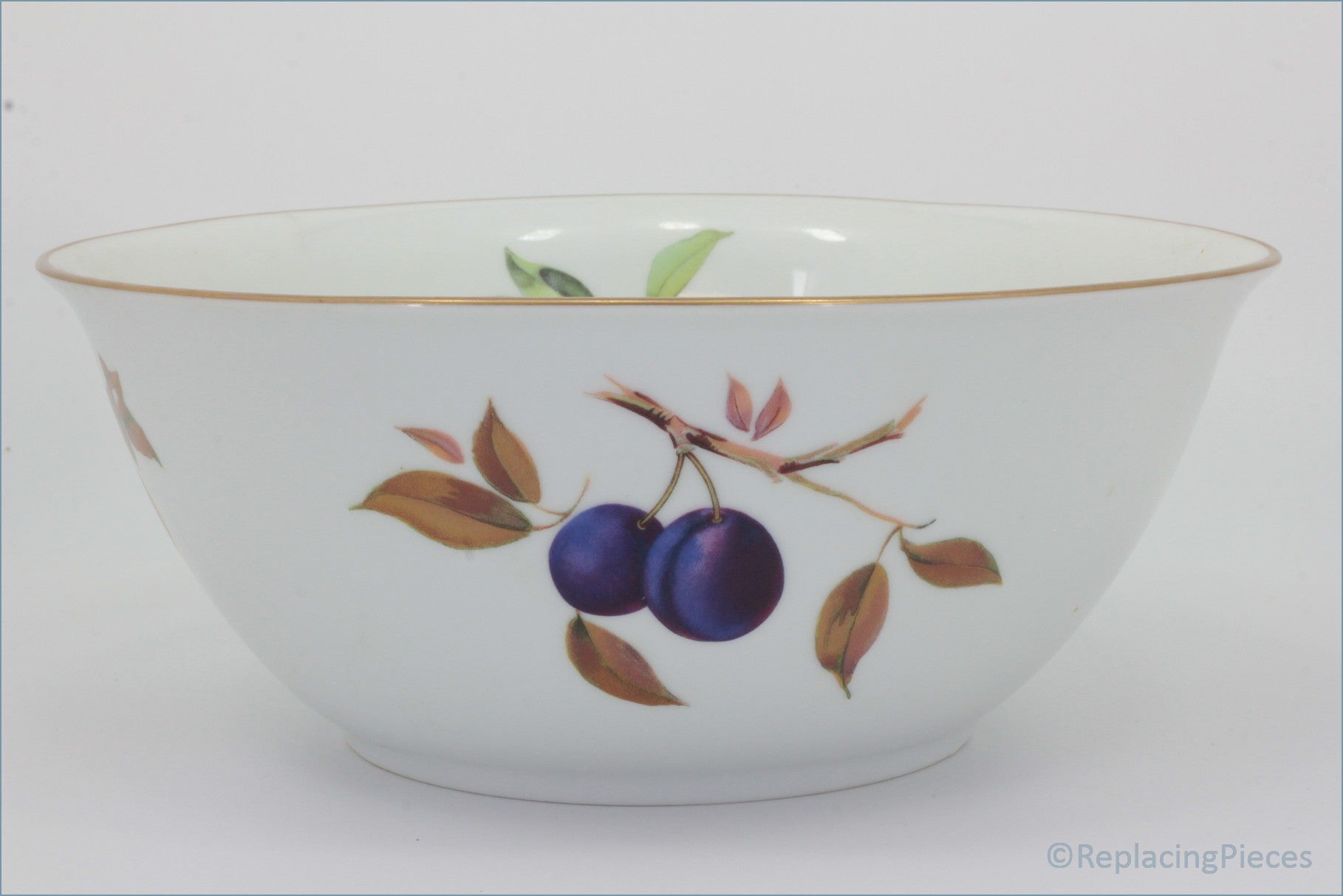 Royal Worcester - Evesham Gold - 11" Flared Salad Bowl